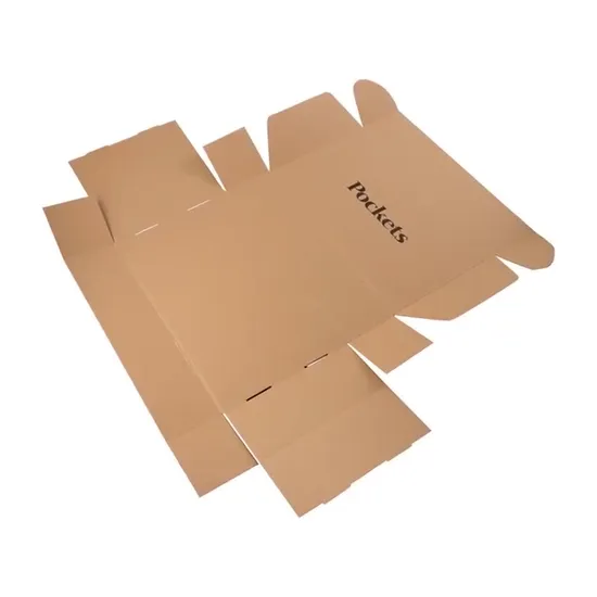 Paper Packaging Box for Microphone Pink Corrugated Shipping Box 