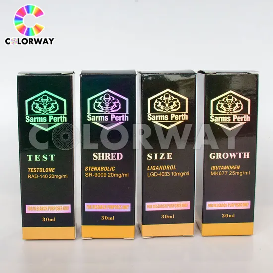 Hologram Silver Gold Hot Foil Stamping Embossing Spot UV Printed Watch Jewelry Food Pharmaceutical Drug Perfume Cosmetic Paper Gift Packaging Box with Handle 